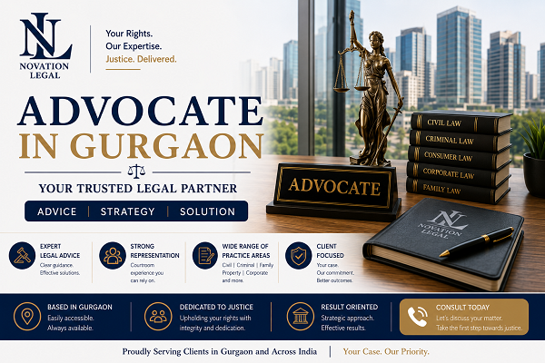 Advocate in Gurgaon: Professional Legal Services for Individuals and Businesses