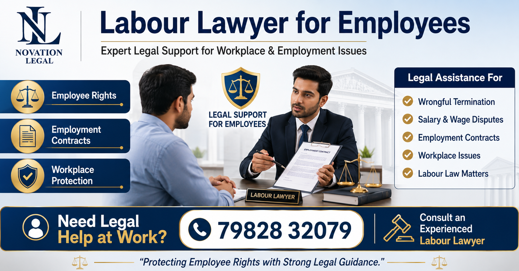 Labour Lawyer for Employees | Expert Legal Support for Workplace Issues